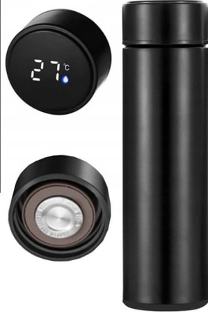 Kubek termiczny 500ml dotykowy LED KD4102