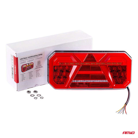 Lampa tylna zespolona LED RCL-04-L dynamiczna lewa AMIO-02368