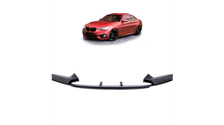 Dokładka przedniego zderzaka Matt Black BMW 2 F22 F23 2012-2020