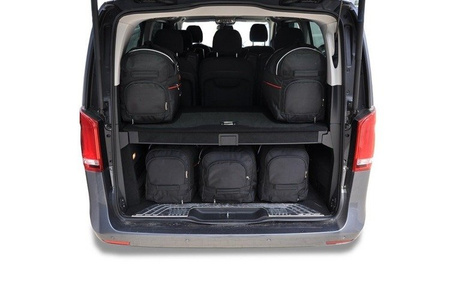 MERCEDES-BENZ KLASA V EXTRA LONG 2014+ TORBY DO BAGAŻNIKA 7 SZT