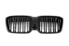 GRILL BMW iX3 G08 LCI DOUBLE GLOSSY BLACK