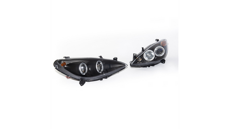 Zestaw Lamp Halogenowych Projector Black PEUGEOT 307 CC SW 2001-obecnie