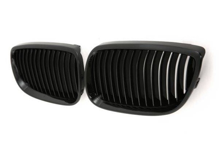 GRILL NERKI BMW E92 E93 06-10 SINGLE FLAT GLOSS