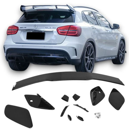 SPOILER DACHOWY MERCEDES GLA X156 BLACK AMG LOOK