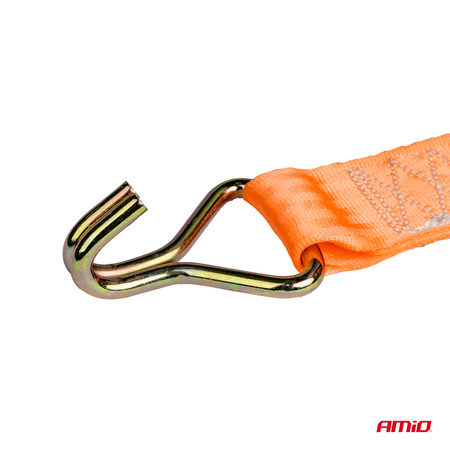 Pas transportowy z napinaczem 500 kg 25 mm 6 m BELT-08 AMIO-02876