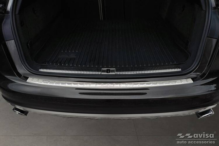 Nakładka na zderzak tylny do AUDI A6 C7 ALLROAD (Stal)