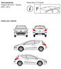Bagażnik dachowy Airo Fix Dark Peugeot 308 3d 5d