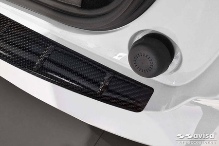 Nakładka na zderzak tylny do Volvo EX30 (Carbon Fiber)