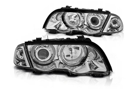 Lampy Bmw E46 98-01 Sedan Ringi Led Chrome