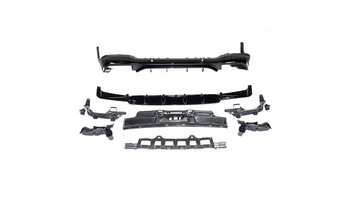 Tylny dyfuzor Black MERCEDES GLC X253