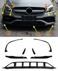 PRZEDNI SPOILER  Mercedesa W176 A-Class AMG LIFT