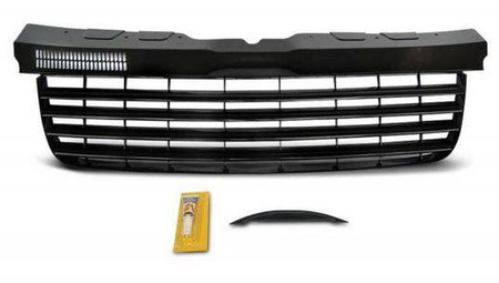 GRILL BEZ ZNACZKA VW T5 03-09 BUS CZARNY POŁYSK