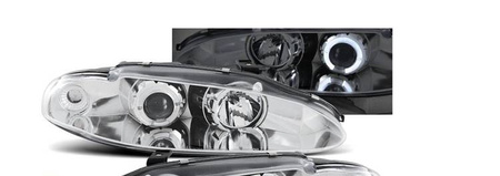 LAMPY REFLEKTORY MITSUBISHI ECLIPSE 95-96 CHROME