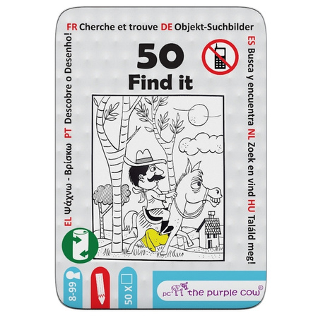 Podróżne łamigłówki The Purple Cow - 50 Znajdź to!
