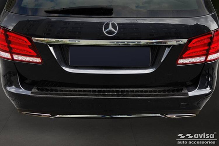 Nakładka na zderzak tylny Mercedes E Klasa  W212 T-Model (Carbon Fiber)