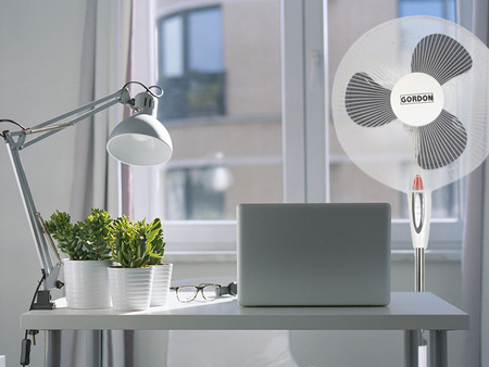 WENTYLATOR STOJĄCY WIATRAK PODŁOGOWY REGULOWANY DUŻY ELEKTRYCZNY 60W DO DOMU BIURA