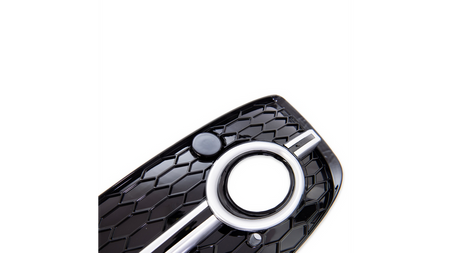 Ramki do halogenów Chrome & Black AUDI Q3 przed liftem 2011-2015