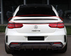 SPOILER NA KLAPE MERCEDES GLE COUPE C292 GLOSSY BL