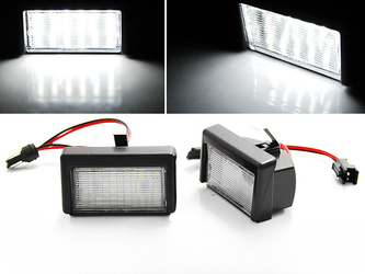 Lampki rejestracji LED MERCEDES M-Klasa W164 2005–2011