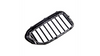 Grill sportowy pojedyncze żeberka Matt Black BMW 5 G30 F90 G31 przed liftem 2017-2020