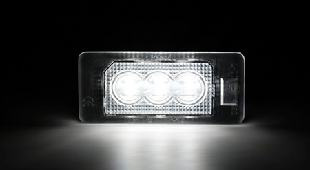 LAMPKI TABLICY OŚWIETLENIE 3x LIGHTS CLEAR BMW E90 / F30 / F32 / E39 / E60 / F10 / X3 / X5 / X6