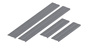 Progi One Line Nissan Qashqai +2 - SUV 5 2008-2013 - Połysk
