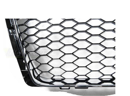 Grill atrapa sport AUDI A4 B9 15-19 chrom