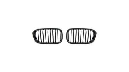 Grill sportowy pojedyncze żeberka Matt Black BMW 1 F20 F21 Facelift 2015-2019