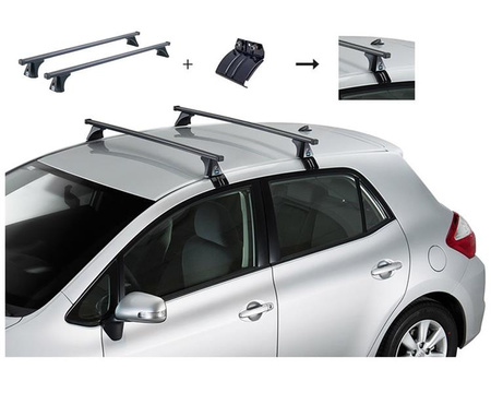 Bagażnik dachowy Toyota Corolla sedan 2007 ->