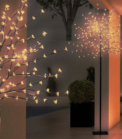 DRZEWKO DEKORACYJNE LED ŚWIECĄCE ŚWIĄTECZNE 120 CM