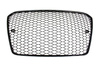 Zderzak przedni + Grill Czarny Audi A5 8T 13-16 RS5 Style