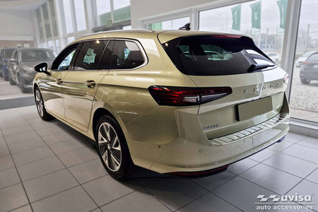 Nakładka na zderzak tylny do Skoda Superb 4 Kombi