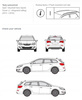 Bagażnik dachowy belki Opel Astra Sports Tourer J