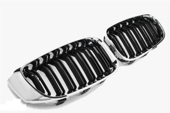 GRILL (NERKI) BMW F34 GT PODW. M3 LOOK BLACK CHROM