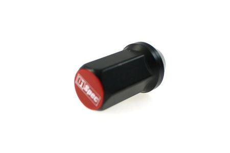 Nakrętki M12x1.5 Alu D1Spec Orginal Black/Red Stożek