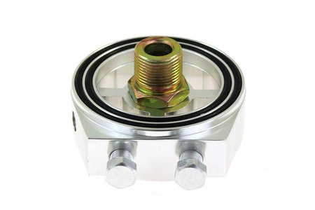 Adapter filtra oleju TurboWorks srebrny