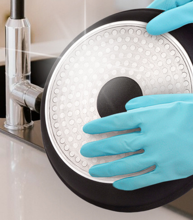 ZESTAW GARNKÓW ALUMINIOWYCH POWŁOKA NON-STICK 7 ELEMENTÓW INDUKCJA GAZ PIEKARNIK