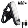 LAMPKA ROWEROWA LED TYŁ PRZÓD USB 50 LUMENÓW NA ROWER