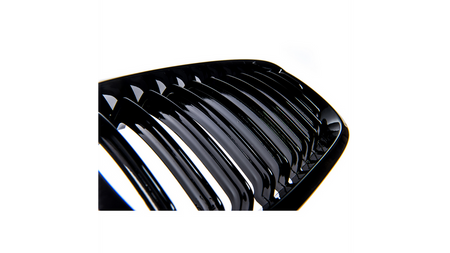 Grill sportowy pojedyncze żeberka Gloss Black BMW 3 E46 Facelift 2003-2006