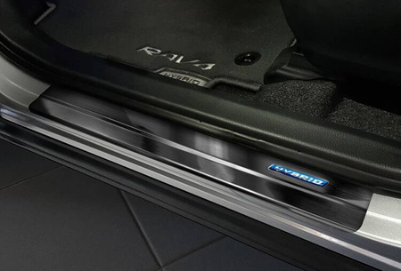 Nakładki progowe Toyota CH-R (Czarne)