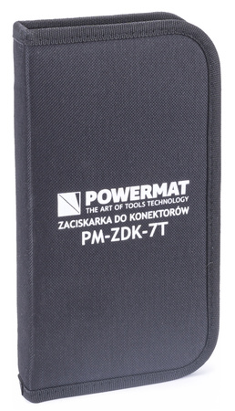 Zaciskarka do tulejek i końcówek 7w1 PM-ZDK-7T