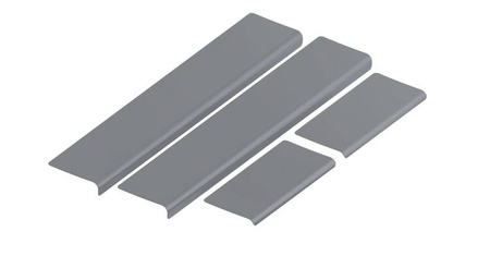 Progi One Line Opel  Karl - Hatchback 5 2015-2019 - Satin Black&White