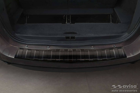 Nakładka na zderzak tylny RENAULT GRAND SCENIC 3 (Czarna)