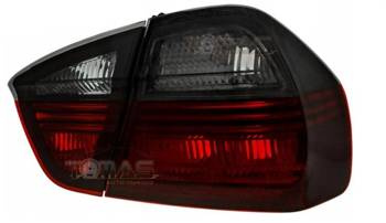 Lampy tylne tył do BMW E90 SEDAN Red Smoke