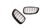 Grill sportowy podwójne żeberka Gloss Black BMW 3 E92 E93 przed liftem 2005-2010