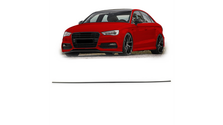 Lotka Lip Spoiler Matt Black AUDI A3 2013-obecnie