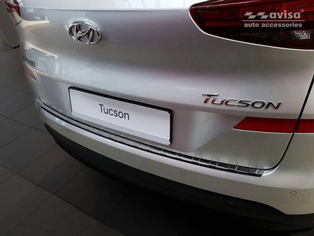 Nakładka na zderzak tylny do HYUNDAI TUCSON 3 (Czarna)