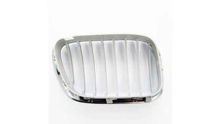 Grill sportowy pojedyncze żeberka All Chrome BMW X5 E53 przed liftem 1999-2003