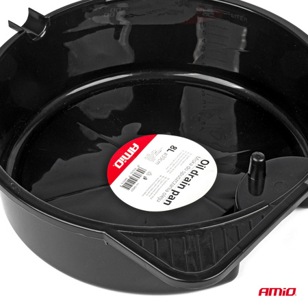Miska do zlewania oleju spuszczania płynów cieczy zlewarka 8000 ml AMIO-04051