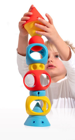 Zestaw zabawek kreatywnych Moluk Building Genius - 9 el.